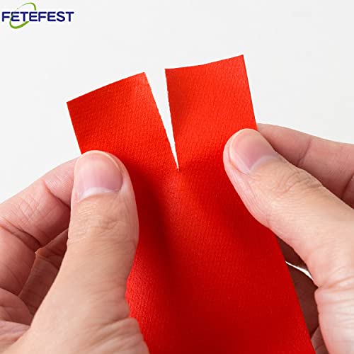 Gaffers Tape Red 4 Rolls Pack in Bulk Heavy Duty, 2" x30Yards Each, Professional Grade Gaffer Tape, Non-Reflective No Residue Hand Tear Self-Adhesive (Red, 4 Rolls) - color: 2" Red (4 Rolls)