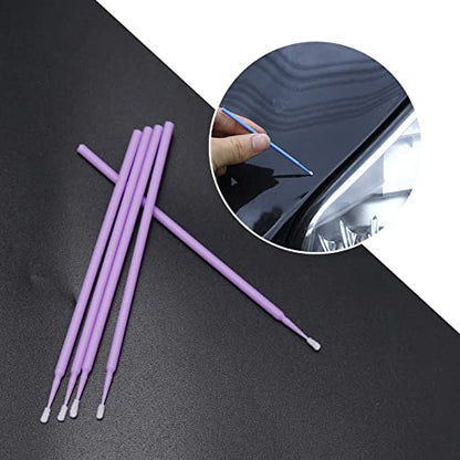 Touch Up Paint Brushes for Automotive Paint Chip Repair Disposable Micro Applicators (1.5, 2.0,2.0, 2.5MM, Multi)-200PCS - style: 1.0, 1.3, 1.8, 2.5MM,Multi