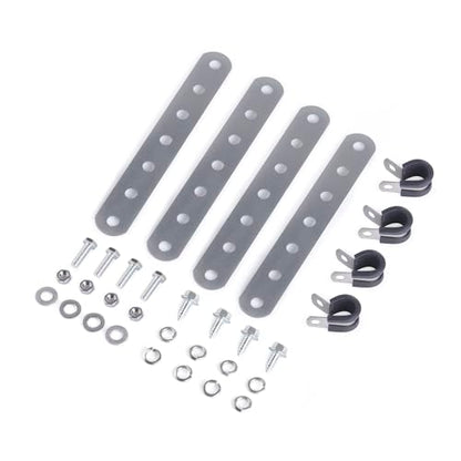 Oil Cooler Metal Mounting Bracket Kit used for 3/4 inch Coolers Compatible LPD47391 Low Pressure Drop 40k Transmission Oil Cooler