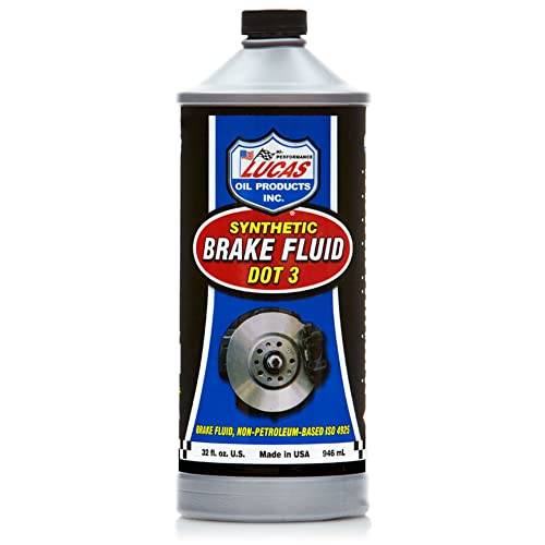 Lucas Oil 10826 Brake Fluid - 1 Quart - size: Quart, style: DOT 3
