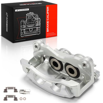 A-Premium Rear Right Passenger Disc Brake Caliper with Bracket - style: Dual Piston Rear Right