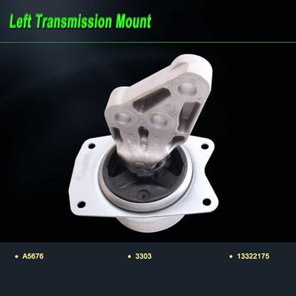 Engine Motor Mount fit Buick Regal 14-17 2.0L Turbo Auto Trans. FWD - size: 2014-2017 2.0L L4 Turbo Auto