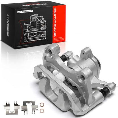 A-Premium Rear Left Driver Disc Brake Caliper with Bracket