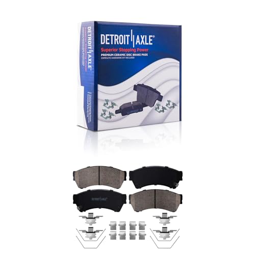 Detroit Axle - Brake Kit for Ford Fusion Lincoln MKZ Mazda 6 Mercury Milan - size: 8PR501734/KIT