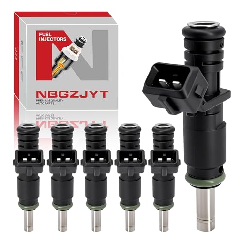 Set of 6 13537531634 Fuel Injectors Compatible with BMW 3.0L Engine - size: 13537531634