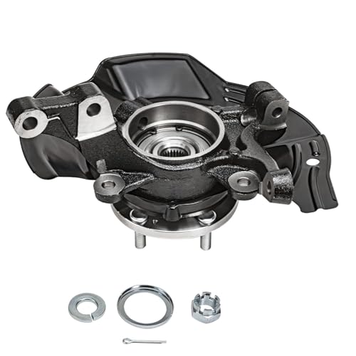 Detroit Axle - Front Steering Knuckles & Wheel Hub Bearings + Struts w/Coil - size: 4QU47753/ Big strut kit