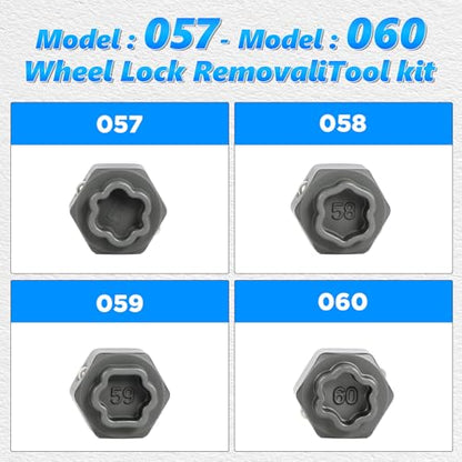 BELEY 22Pcs Wheel Lock Removal Kit Compatible with BMW