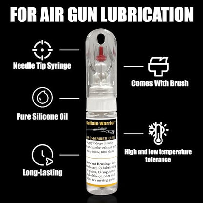 Airsoft Gun Oil for Seals/O-Rings & CO2(2 Bottles of 20ml Each) - color: 2 bottles of 20ml each