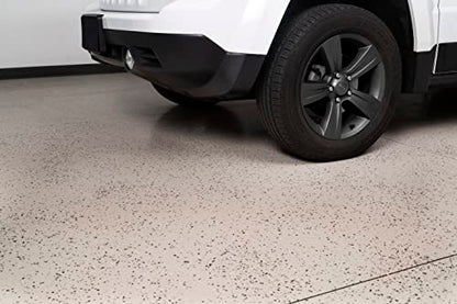 Rust-Oleum RockSolid Garage Floor Coating Kit, Modern Greige, 1 Car Kit - color: Modern Greige, size: 1 Car
