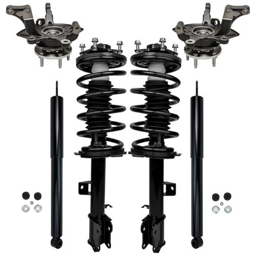 Detroit Axle - 6pc Suspension Kit for 2008-2011 Ford Escape Mazda Tribute - size: 6AQU47681/ strut shock sway kit