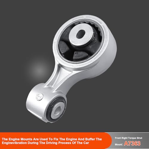 Engine Motor Mount Set of 6 for Altima 2007 - 2012 3.5L v6 Engine - size: 2007-2012 Altima 3.5L v6