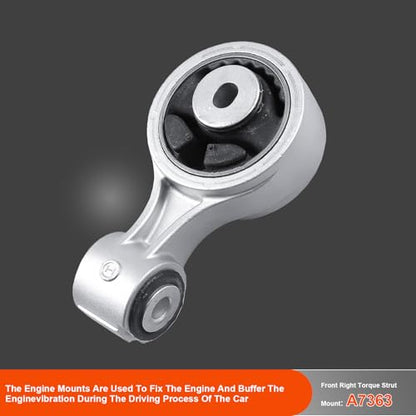 Engine Motor Mount Set of 6 for Altima 2007 - 2012 3.5L v6 Engine - size: 2007-2012 Altima 3.5L v6