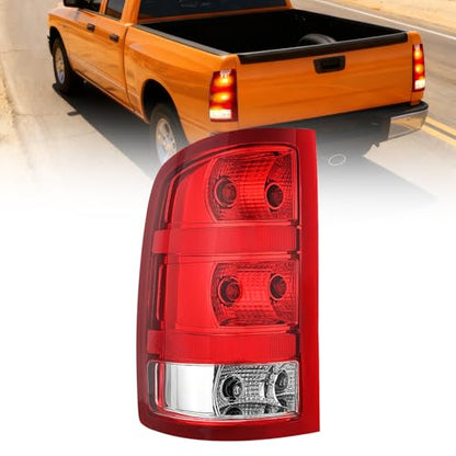 Nilight Taillight Assembly Compatible with 2007-2013 GMC Sierra 1500 - color: Driver Side
