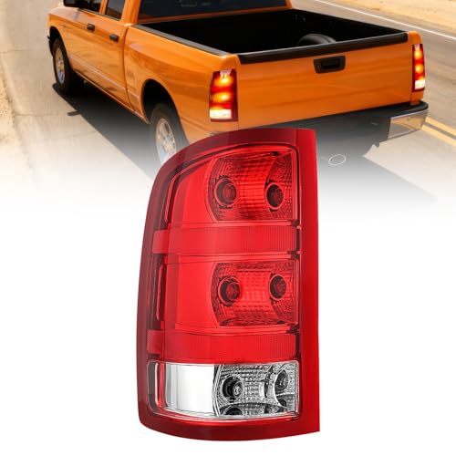 Nilight Taillight Assembly Compatible with 2007-2013 GMC Sierra 1500 - color: Driver Side