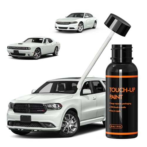 PW7/GW7 Bright White/White Knuckle Touch Up Paint for Dodge - color: PW7/GW7 Bright White/White Knuckle