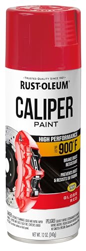 Rust-Oleum 251591 Caliper Spray Paint, 12 oz, Red - size: 11 Fl Oz (Pack of 1)