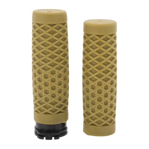 Motoforti 1" 25mm 1.1" 28mm Motorcycle Hand Grips Cover Kit Non Slip TPU Handlebar Cover for Motorcycle Scooter Bicycle ATV Yellow 1 Set - color: Yellow