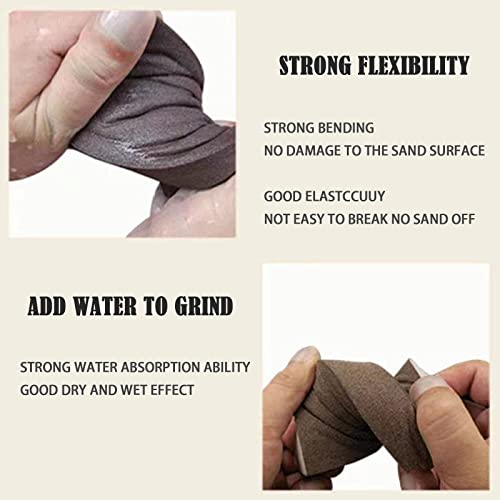 Sanding Sponge, 320 Grit Assortment Sanding Block - size: 320grit-6PCS