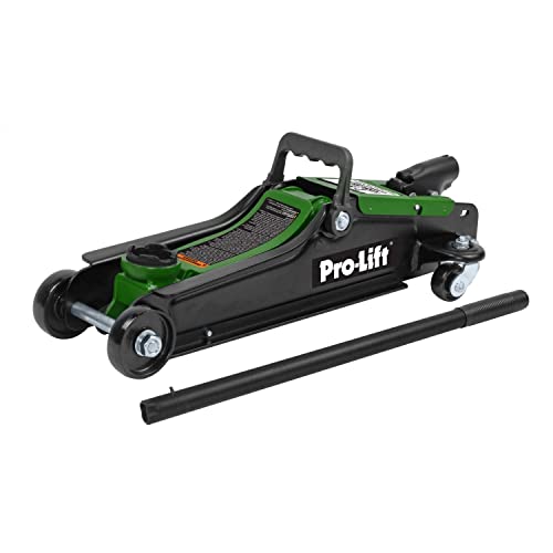 Pro-LifT F-757G 2 Ton Floor Jack - Car Hydraulic Trolley Jack Lift with 4000 Lbs Capacity for Home Garage Shop, Green - color: Green, style: Trolley Jack