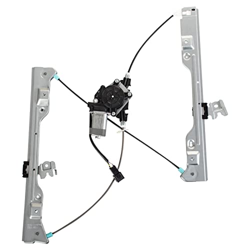 TRQ Front Power Window Regulator & Motor Assembly Set - style: WRA11694