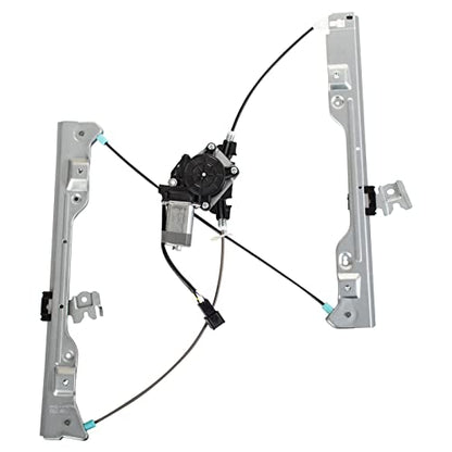 TRQ Front Power Window Regulator & Motor Assembly Set - style: WRA11694