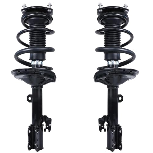 Detroit Axle - Front Steering Knuckles Struts for 06-07 Toyota Highlander - size: 4QU47815/ Big strut kit