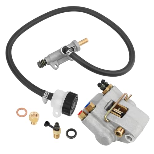 Rear Brake Caliper & Master Cylinder Compatible with Polaris Sportsman 500 400 335 1998-2002 Worker 335 500 Diesel 455, OEM#1910301 1930818 1910553 1910441 1910366 1930819