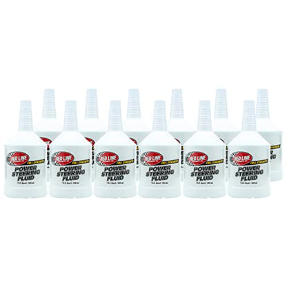 Red Line 30404 Power Steering Fluid - 1 Quart (12 Pack) - size: 1 Quart (32 Ounce), (Pack of 12)