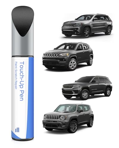 PAU/LAU Granite Crystal Metallic Touch Up Paint Compatible with Jeep Exact Match Chips and Nicks Touch Up - color: Granite Crystal Metallic(PAU/LAU) Compatible with Cherokee/Compass/Grand-Cherokee/Patriot/Renegade/Wrangler-JK/Wrangler-JK-Unlimited