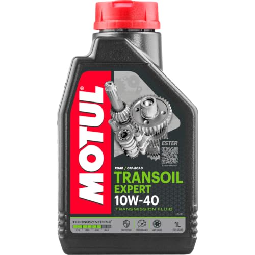 Motul Transoil Expert 10W-40 Transmission Road & Off-Road Lubricant 1 Liter (105895)