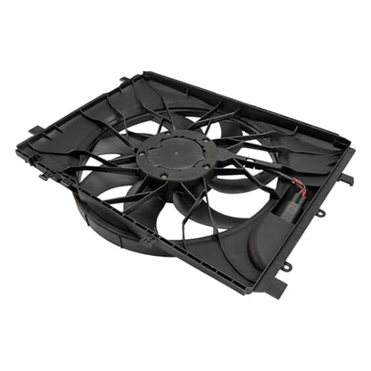 PHILTOP 623130 Radiator Cooling Fan Assembly, Fit for E350, C300, GLK350 - size: C300, C250, C350, E350, E400, GLK350, GLK250