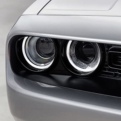Halogen Headlight Compatible with Dodge Challenger 2015-2021 RH - color: Right Passenger Side