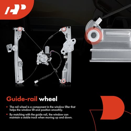 A-Premium Front Driver Side Power Window Regulator with Motor (6-Pin) - style: Front Driver Side (LH)