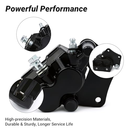 Minho Motorcycle Right Rear Brake Calipers Fit for Chinese GY6 Scooter Moped Jonway 125cc 150cc Parts Benzhou JMSTAR Jonway R5 R9 bike