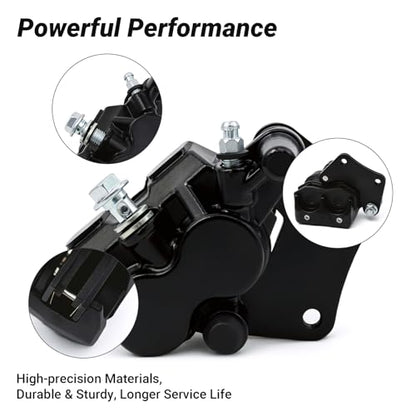 Minho Motorcycle Right Rear Brake Calipers Fit for Chinese GY6 Scooter Moped Jonway 125cc 150cc Parts Benzhou JMSTAR Jonway R5 R9 bike