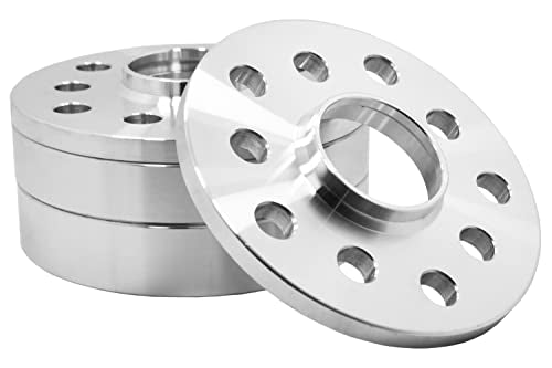 Full Staggered Kit 12mm & 30mm Hub Centric 66.56 H.B 5x112 Wheel Spacers W/Chrome 14x1.5 Ball Seat Extended Lug Bolts | Fits 2009+ New Model Audis W/Factory Wheels