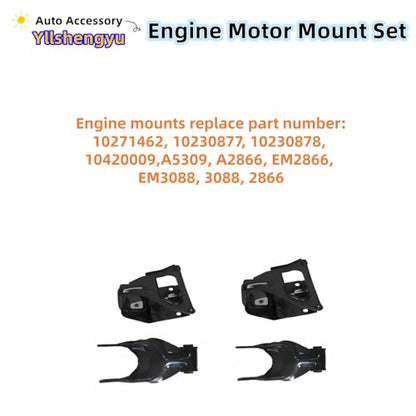 Engine Motor Transmission Mount Kit for Multiple 3.8L V6 - size: 2000-2005 Impala V6 3.8L