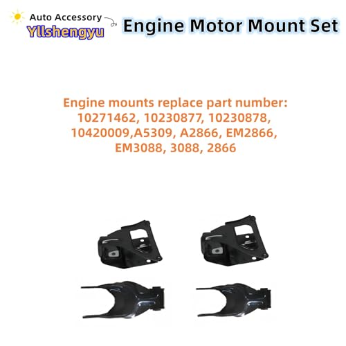 Engine Motor Transmission Mount Kit for Multiple 3.8L V6 - size: 2000-2005 Impala V6 3.8L