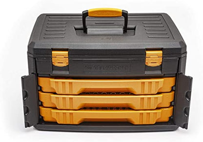 GEARWRENCH 243 Pc 12Pt Mechanics Tool Set in 3 Drawer Storage Box | 80972