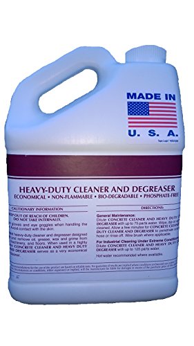 Two 1 Gallon Heavy-duty Cleaner and Degreaser Concentrate Industrial Strength
