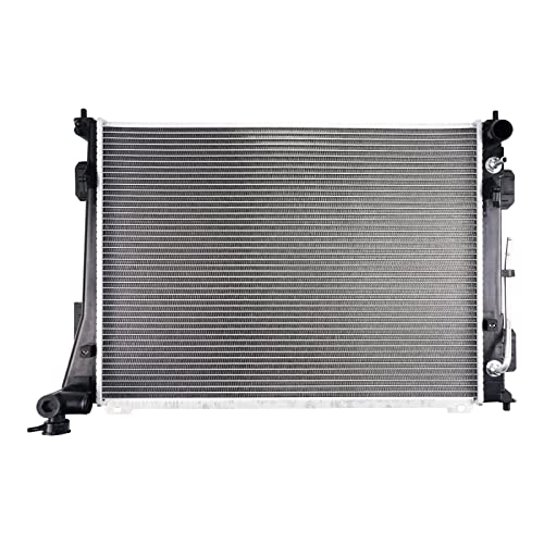 CU13191 Assembly Aluminum Core radiator Compatible with 2011-2014 Sonata 2.4L, 2011-2015 Optima 2.4L, 2012-2017 Azera, 2014-2016 Cadenza - style: CU13191