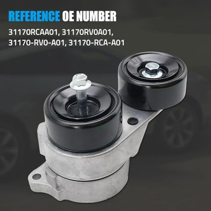 Belt Tensioner Assembly 31170RCAA01 Compatible with Acura MDX 2003-2013 - size: 31170-RCA-A01