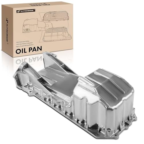 A-Premium Engine Oil Pan Sump with Drain Plug