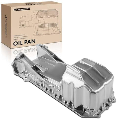 A-Premium Engine Oil Pan Sump with Drain Plug