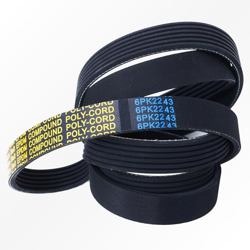 6PK2243 체비, 닷지, 포드, 도요타, 지프용 서펜틴 드라이브 벨트 - size: 6PK2243-2243mm