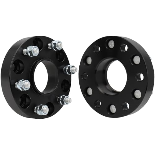 IRONTEK 1.25" Wheel Spacers 6x5.5in Forged Spacers with 77.8mm Hub Bore M12x1.25 Studs Compatible for Nissan 2005-2015 Armada/ 2004-2020 Titan 2004-2010 Infiniti QX56 6x139.7mm to 6x139.7mm 2PCS - color: 6x5.5 inch-1.25 inch-2PCS
