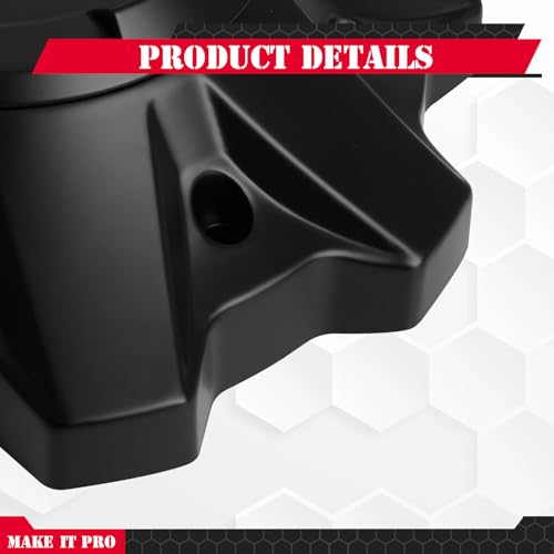 KitsPro Center Cap for Fuel Offroad 1002-53B M-447 8-Lug Rim — Matte Black with American Flag, Pack of 1 - color: Matte Black with American Flag, size: Fuel Offroad 1002-53B M-447 8-Lug