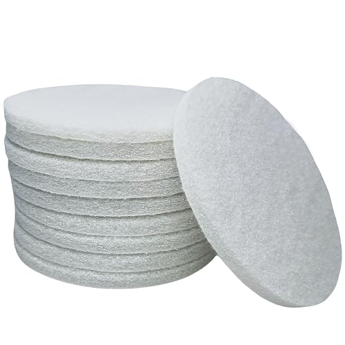 Tonmp 10 Pack 5 Inch 2000 Grits Multipurpose Scrubber Scouring Pads Flocking Scuff Pads -Hoop and Loop Scuff Pads Conditioning Discs Polishing Pad for Furniture Automotive Cleaning, Rust Removal - style: 2000 Grit
