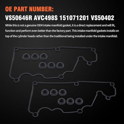 HiSport VS50646R Engine Valve Cover Gasket Set - color: VS50646R