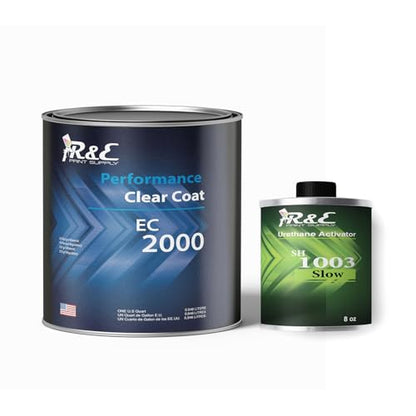 R&E Paint Supply Performance Clear Coat EC 2000 - style: Quart with SH1003 Slow Hardener